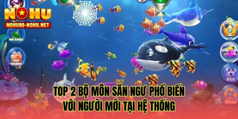 Top 2 bộ môn săn ngư phổ biến với người mới tại hệ thống